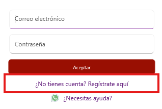 Recuerde registrarse